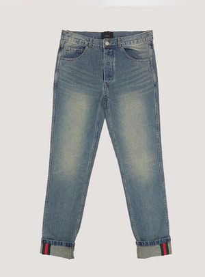 [LYNDEL] TAPERED JEANS